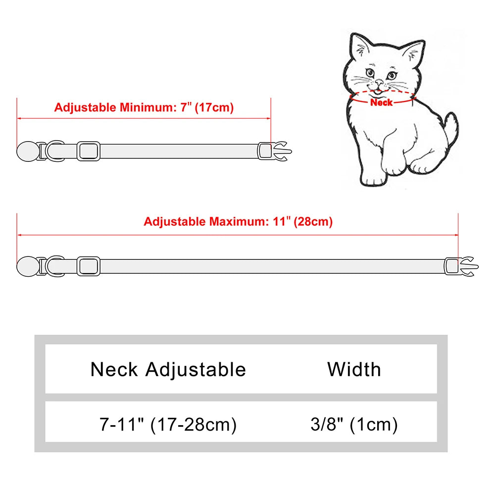 Customizable Collar for Cats